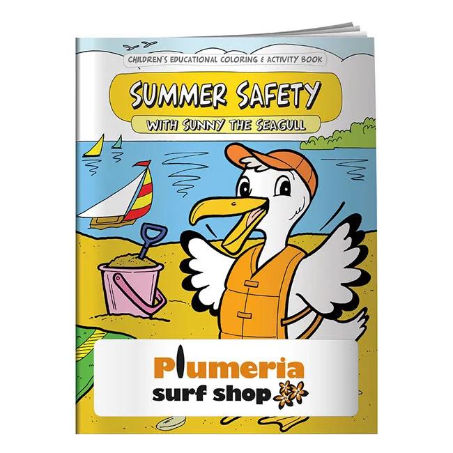 Coloring Book: Summer Safety 3 of 4