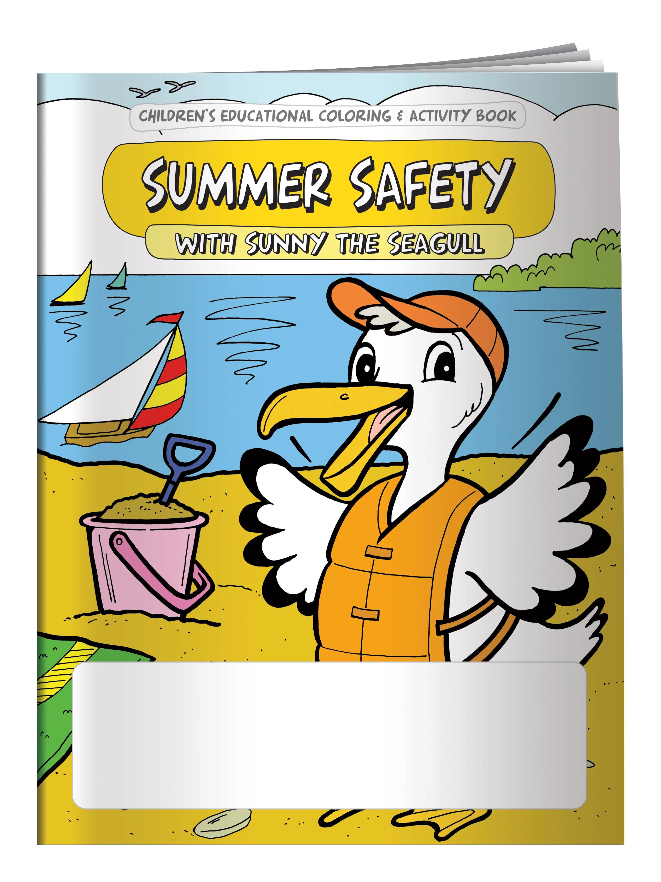 Coloring Book: Summer Safety 2 of 4