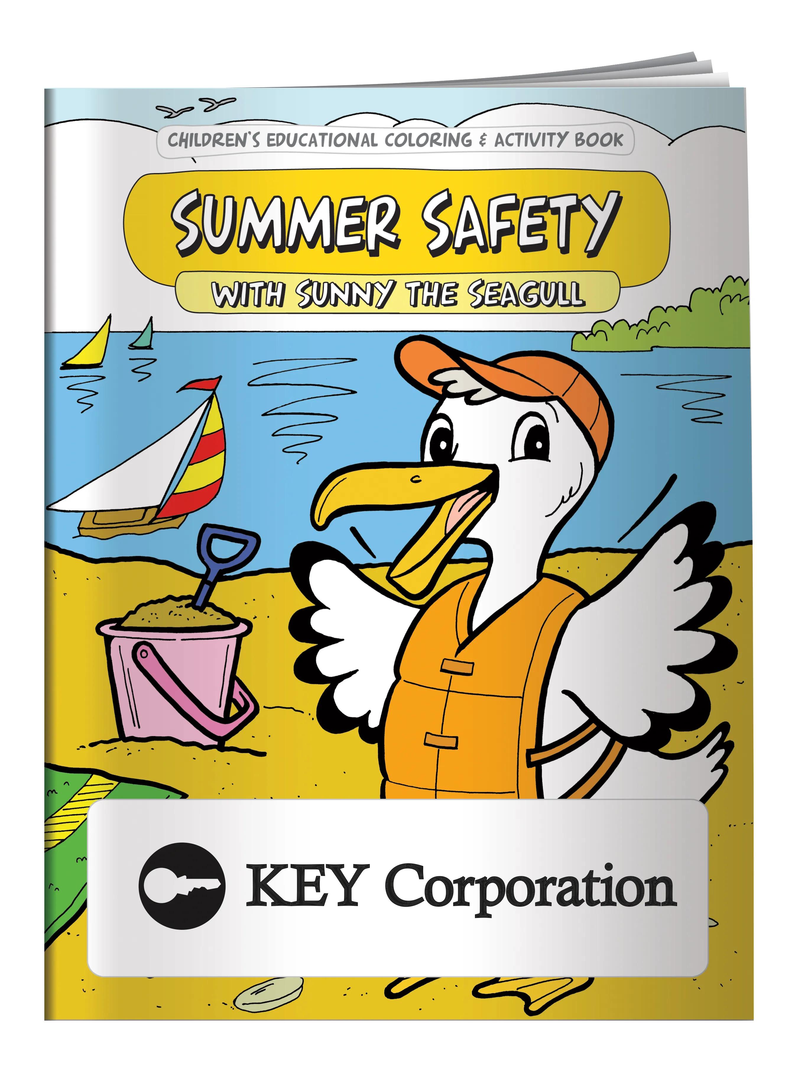 Coloring Book: Summer Safety 4 of 4