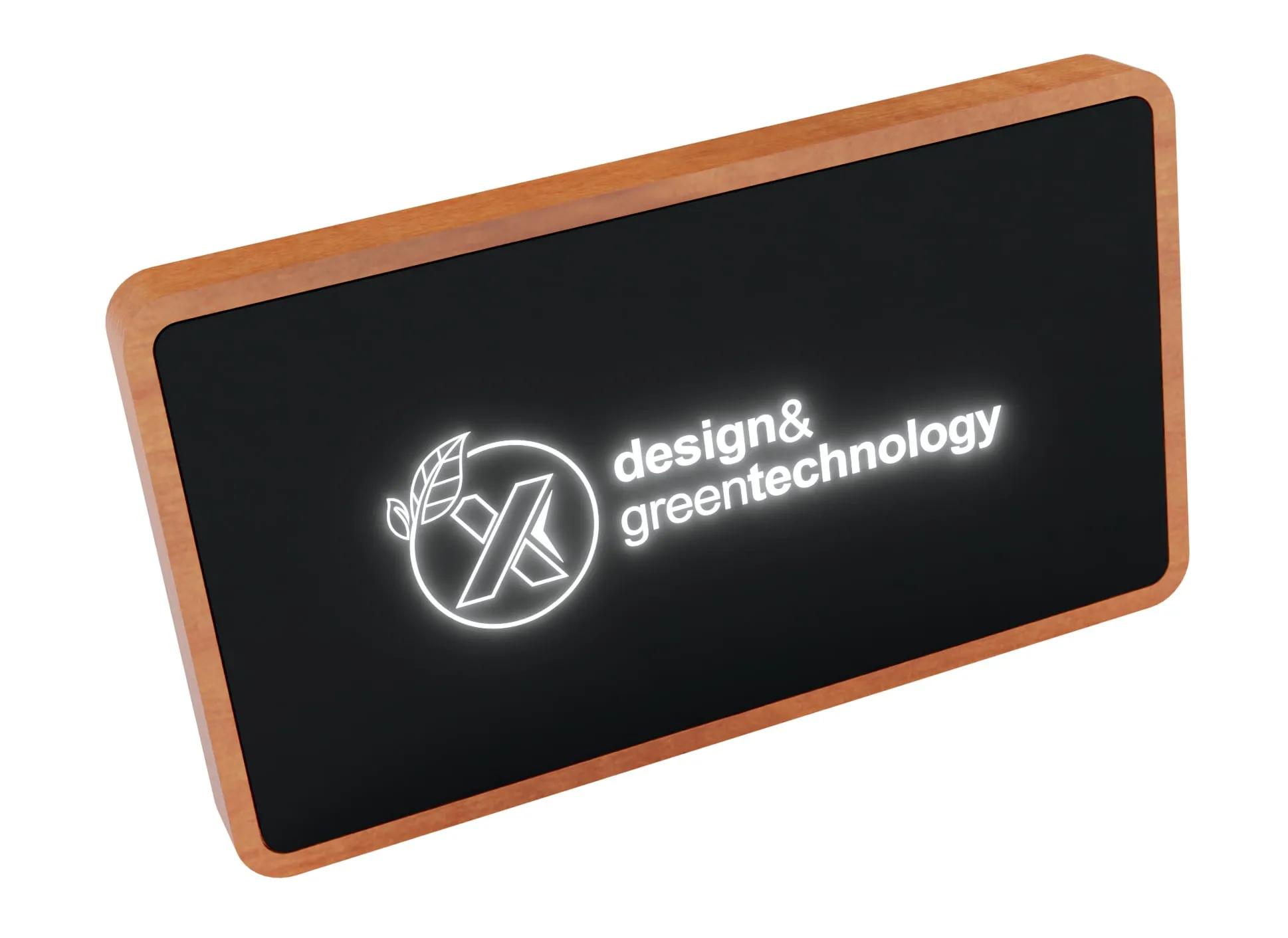 SCX Innovative Design™ Maple Wood Wireless Power Bank 5000 mAh 9 of 10