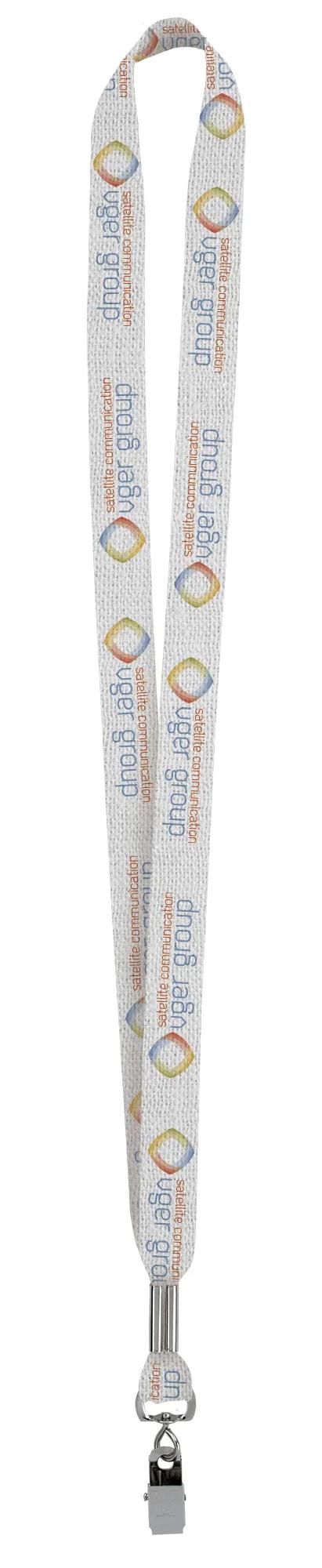3/4" 'Fine Print' Lanyard 3 of 26