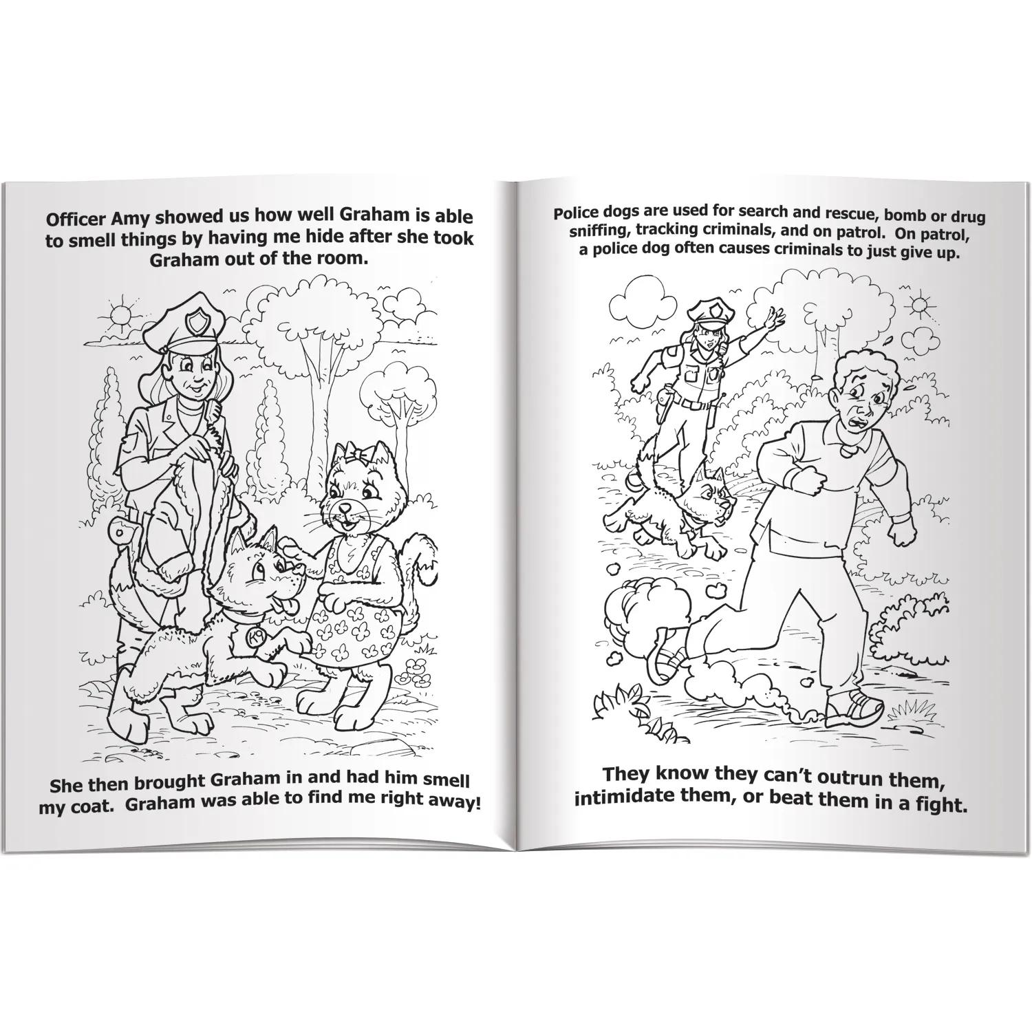 Coloring Book: Friendly Police Officers 5 of 5