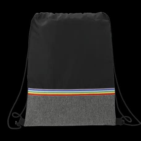 Rainbow RPET Drawstring Bag 1 of 4