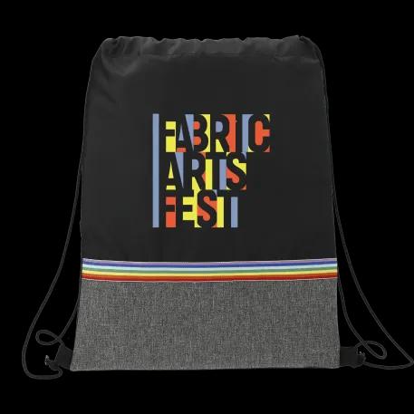 Rainbow RPET Drawstring Bag