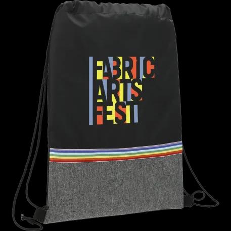 Rainbow RPET Drawstring Bag 1 of 4