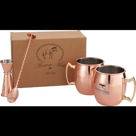 Moscow Mule Mug 4-in-1 Gift Set 8 of 8