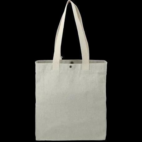 Repose 10oz Recycled Cotton Box Tote w/Snap 10 of 11