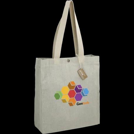 Repose 10oz Recycled Cotton Box Tote w/Snap 3 of 7