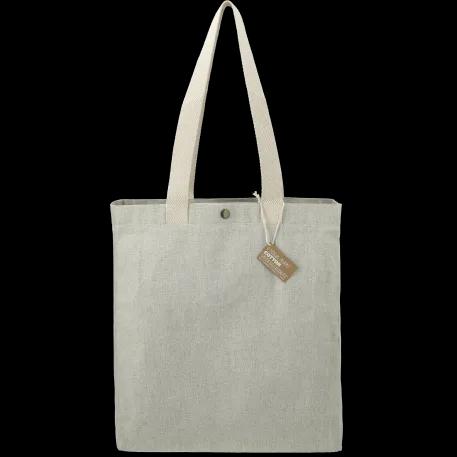 Repose 10oz Recycled Cotton Box Tote w/Snap 2 of 7
