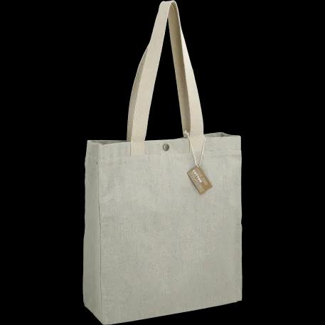 Repose 10oz Recycled Cotton Box Tote w/Snap 7 of 7