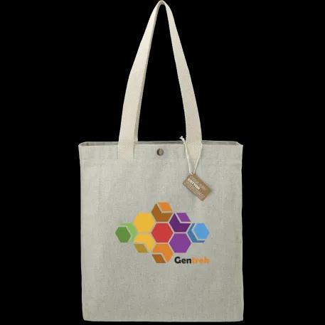 Repose 10oz Recycled Cotton Box Tote w/Snap