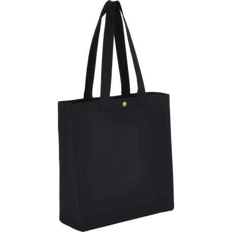 Repose 10oz Recycled Cotton Box Tote w/Snap 5 of 11