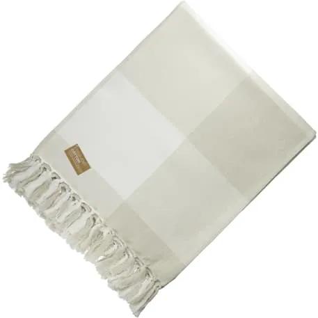 Field & Co. 100% Organic Cotton Check Throw Blanke 4 of 9