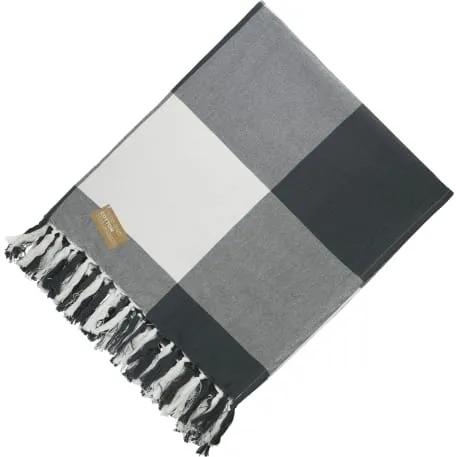 Field & Co. 100% Organic Cotton Check Throw Blanke 4 of 9