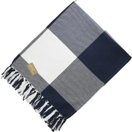 Field & Co. 100% Organic Cotton Check Throw Blanke 9 of 9