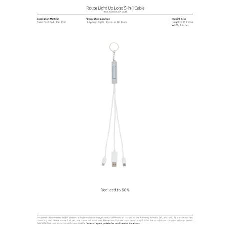 Route Light Up Logo 5-in-1 Cable 13 of 17