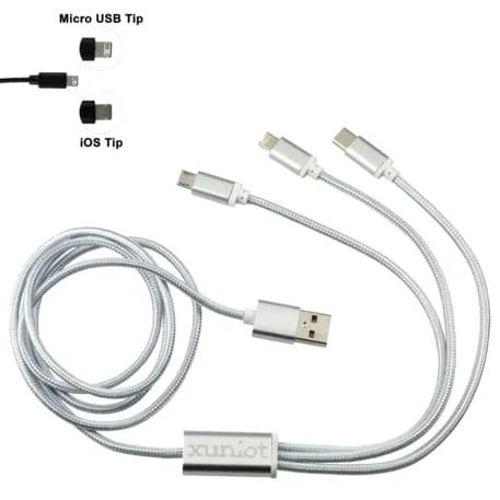 Realm 3-in-1 Long Charging Cable 3 of 6