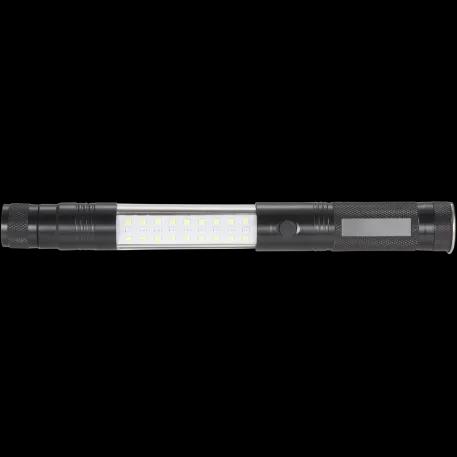 Telescopic Magnetic COB LED Flashlight w/Sidelight 2 of 6