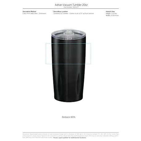 Adrian Vacuum Tumbler 20oz 10 of 14