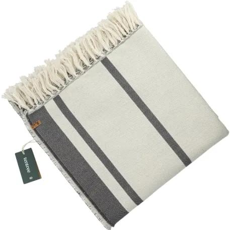 Tentree Organic Cotton Ocean Breeze Throw 1 of 9