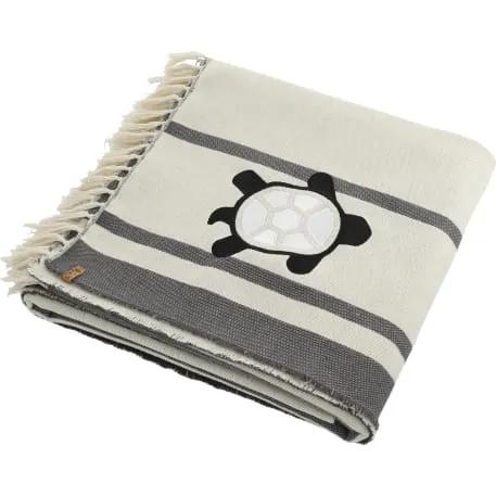 Tentree Organic Cotton Ocean Breeze Throw 3 of 9