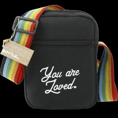 Rainbow RPET Crossbody Tote