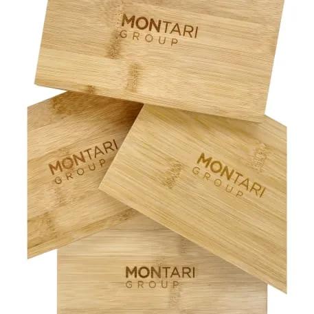 4 Piece Bamboo Wine Gift Set 7 of 9