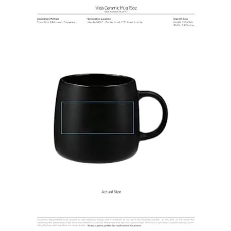 Vida Ceramic Mug 15oz 5 of 11