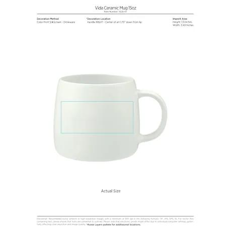 Vida Ceramic Mug 15oz 7 of 11