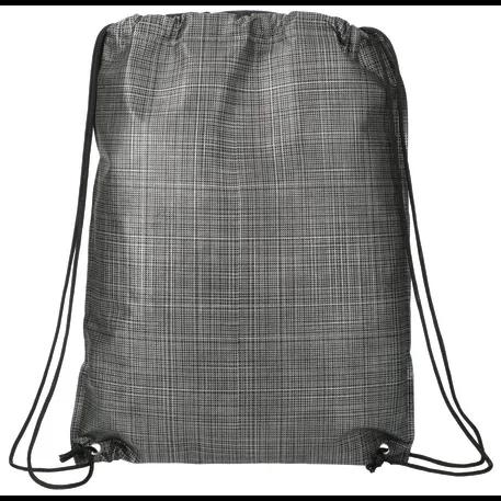 Crossweave Heat Sealed Drawstring Bag 2 of 5