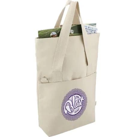 Organic 16oz Cotton Commuter Tote 4 of 6