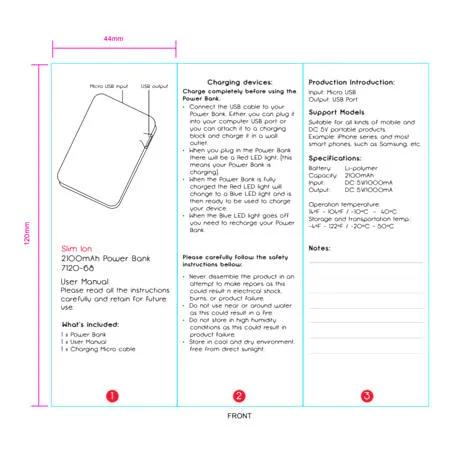 Slim Ion 2,500 mAh Power Bank 6 of 11