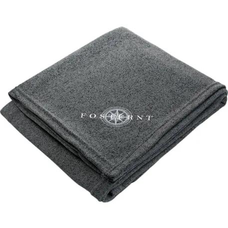 Heathered Fleece Blanket 1 of 7