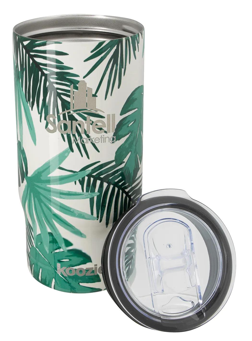 Koozie® Slim Triple Patterned Vacuum Tumbler - 15 oz.