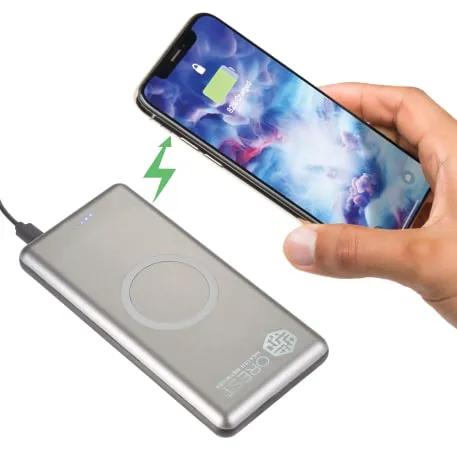 UL Listed Light Up Qi 10000 Wireless Power Bank 2 of 6