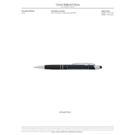 Carson Ballpoint Stylus 1 of 6