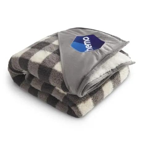 Field & Co.® Double Sided Plaid Sherpa Blanket 12 of 16