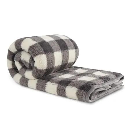 Field & Co.® Double Sided Plaid Sherpa Blanket 3 of 13