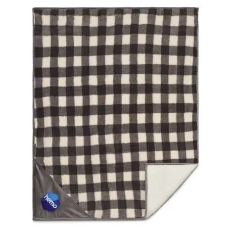 Field & Co.® Double Sided Plaid Sherpa Blanket 10 of 13