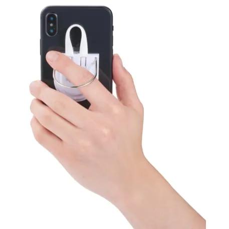 Patch Phone Stand with 2-in-1 Cable 3 of 10