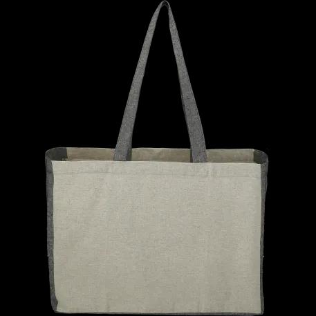 Recycled Cotton Contrast Side Shopper Tote 2 of 5