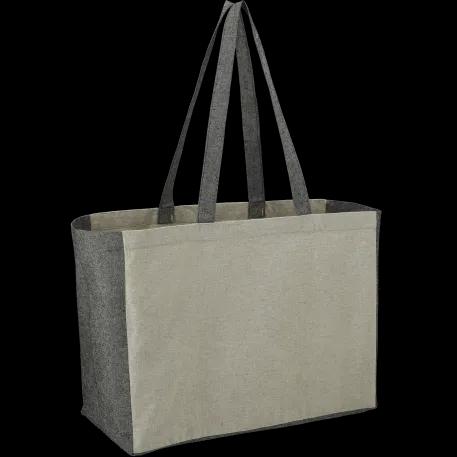 Recycled Cotton Contrast Side Shopper Tote 5 of 5