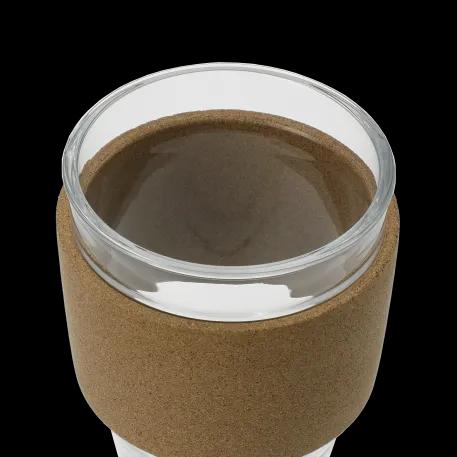 Brooklyn Glass cup with Cork Band 12oz 1 of 9