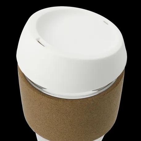 Brooklyn Glass cup with Cork Band 12oz 8 of 9