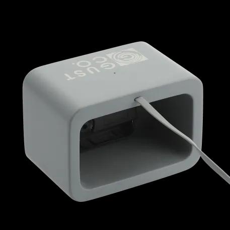 Set in Stone Wireless Charging Desk Clock 3 of 11