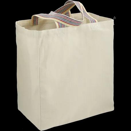 Rainbow Recycled 6oz Cotton Grocery Tote 1 of 3