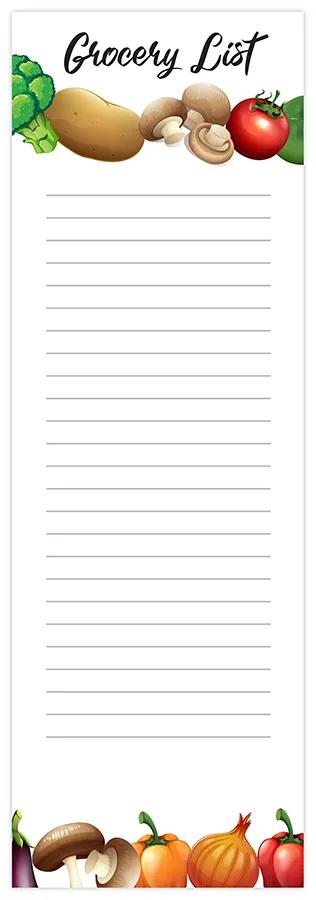 Souvenir® 3" x 9" Scratch Pad with Magnet, 25 Sheet 14 of 62