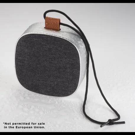 Tahoe Metal & Fabric Waterproof Bluetooth Speaker 5 of 8