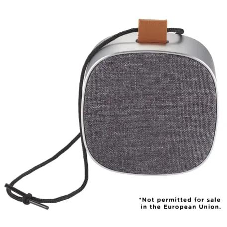 Tahoe Metal & Fabric Waterproof Bluetooth Speaker 2 of 8