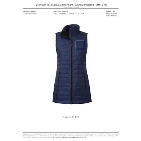 Women's TELLURIDE Packable Insulated Vest 27 of 54